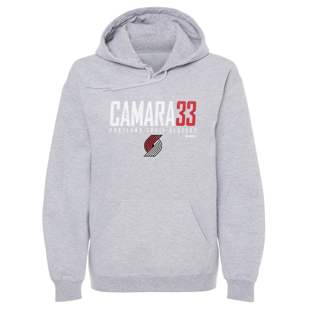 Toumani Camara Portland Trail Blazers Elite Hoodie Men's Hoodie Gray