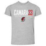 Toumani Camara Portland Trail Blazers Elite Toddler T-Shirt Kids Toddler T-Shirt Heather Gray