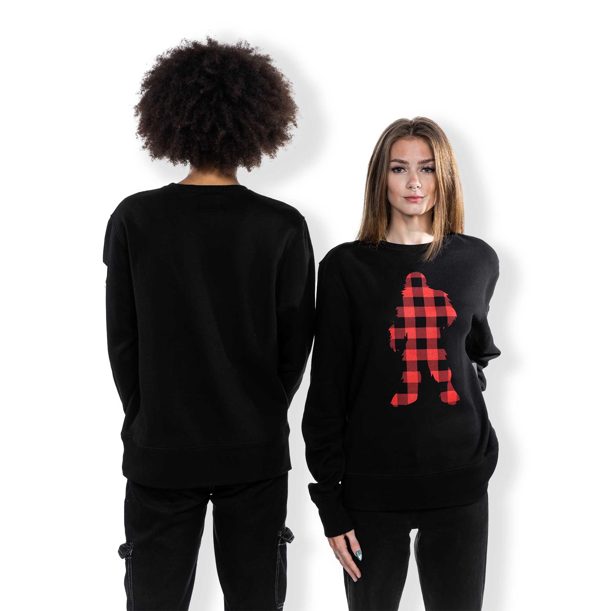 Trail Blazers 47 Brand Douglas Fur Red and Black Plaid Crew