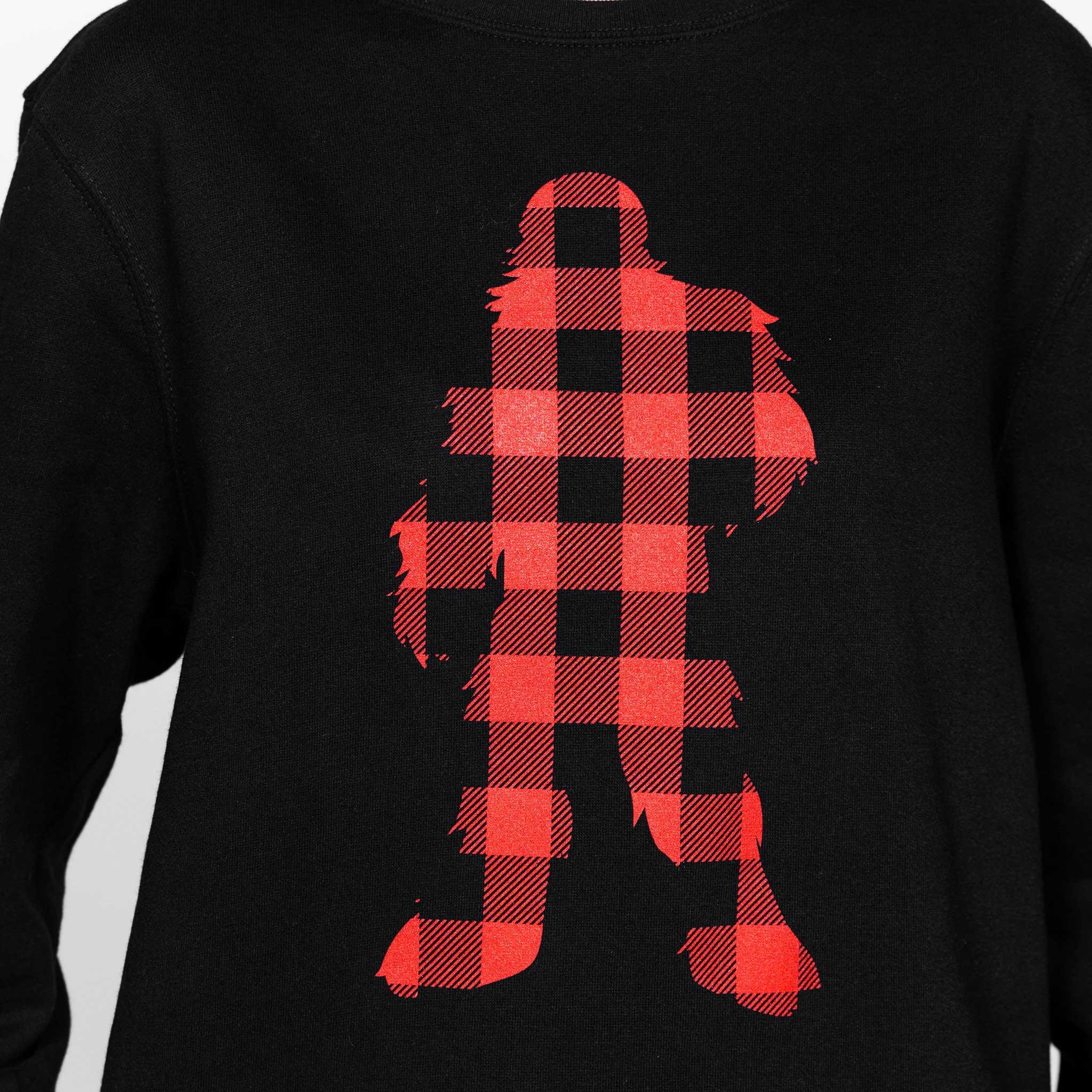 Trail Blazers 47 Brand Douglas Fur Red and Black Plaid Crew