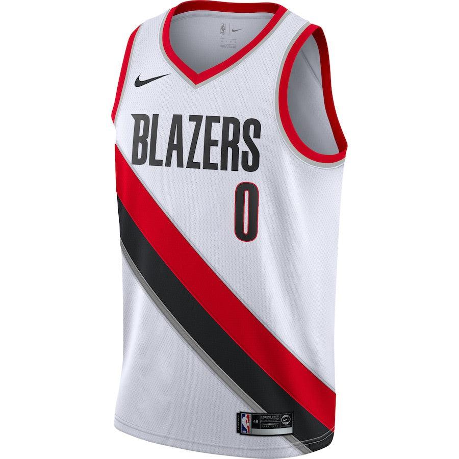 Trail Blazers Damian Lillard Nike Swingman Association Jersey