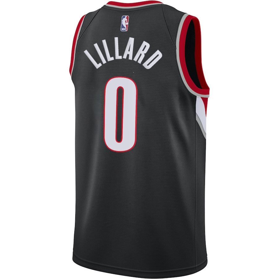 Trail Blazers Damian Lillard Nike Swingman Icon Jersey