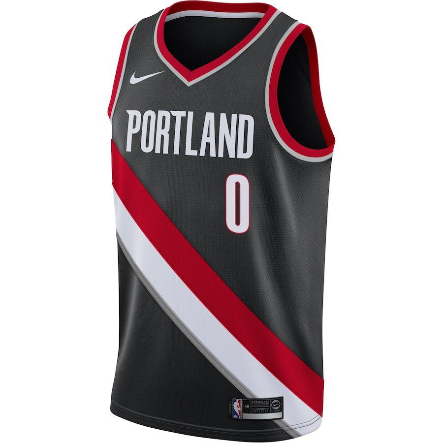 Trail Blazers Damian Lillard Nike Swingman Icon Jersey