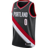 Trail Blazers Damian Lillard Nike Swingman Icon Jersey