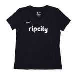 Trail Blazers Nike Women's PDX Rip City Black Tee