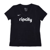 Trail Blazers Nike Women's PDX Rip City Black Tee