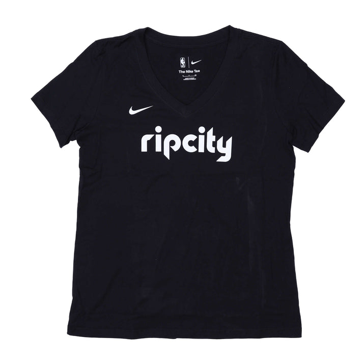 Trail Blazers Nike Women's PDX Rip City Black Tee