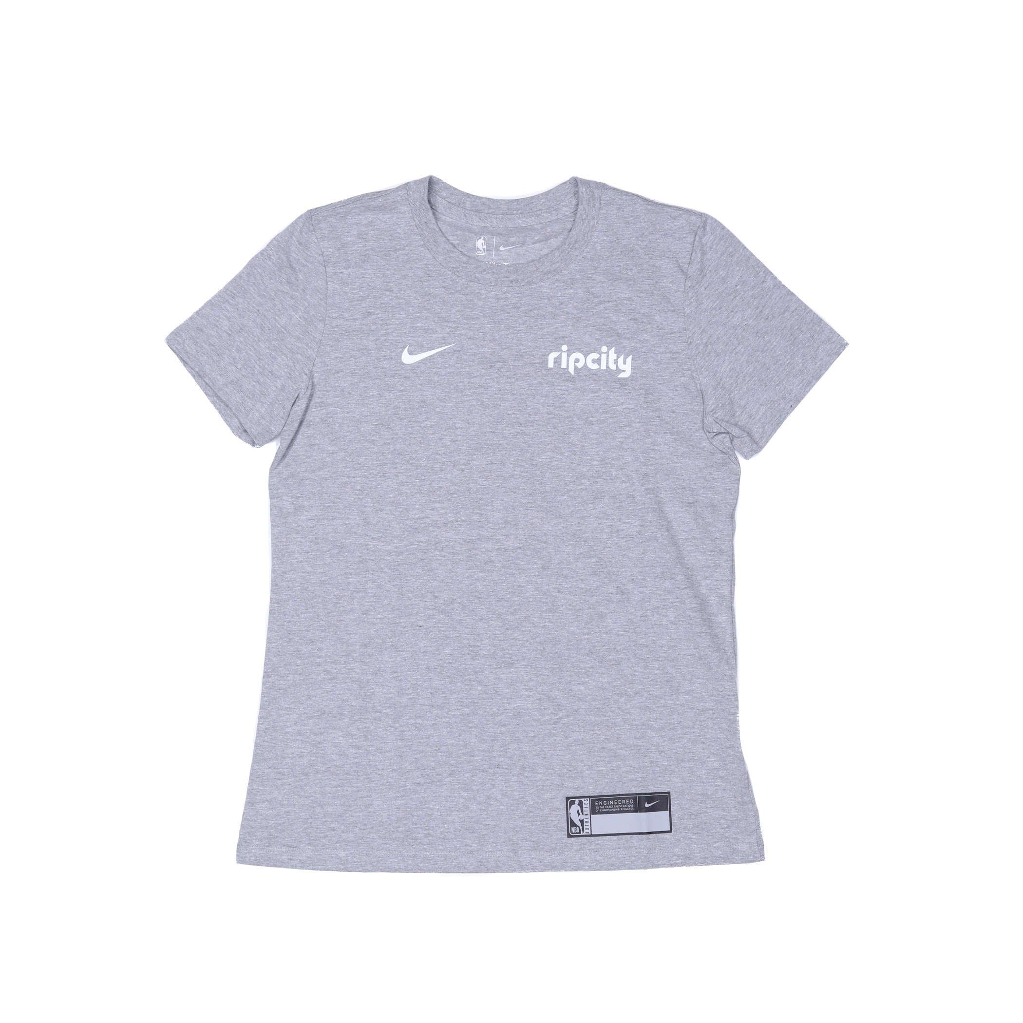 Trail Blazers Nike Women's PDX Rip City Heather Gray Tee