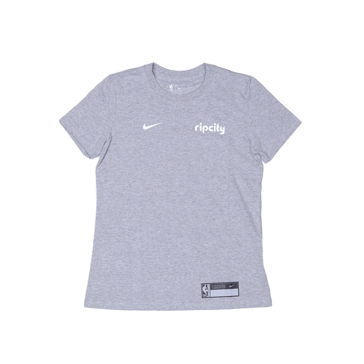 Trail Blazers Nike Women's PDX Rip City Heather Gray Tee