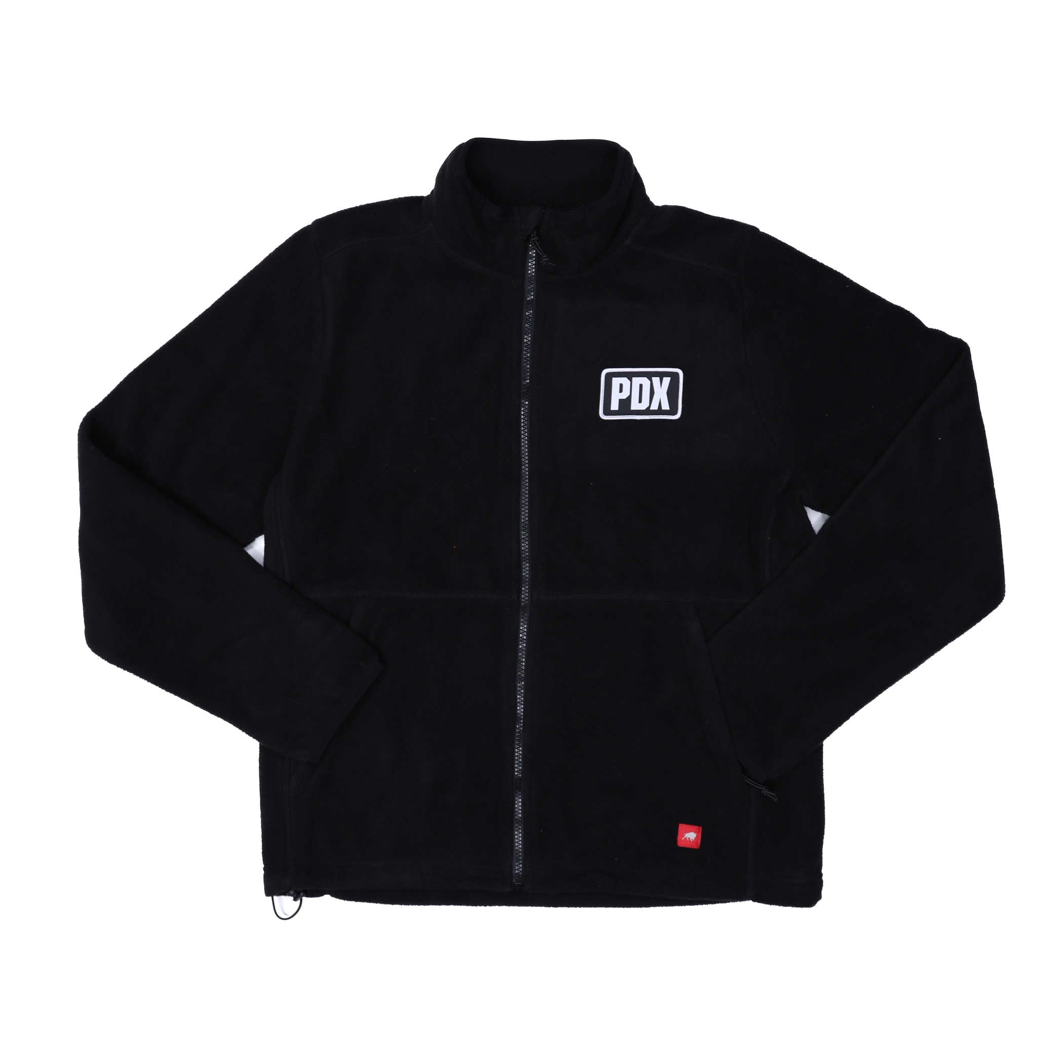 Trail Blazers Prescott PDX City Full Zip Black Hoodie