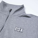 Trail Blazers Sportiqe Navigator PDX City Gray Terry Jacket