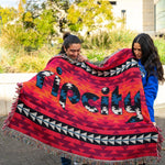 Trail Blazers x Eighth Generation Heritage ripcity Native American Woven Blanket