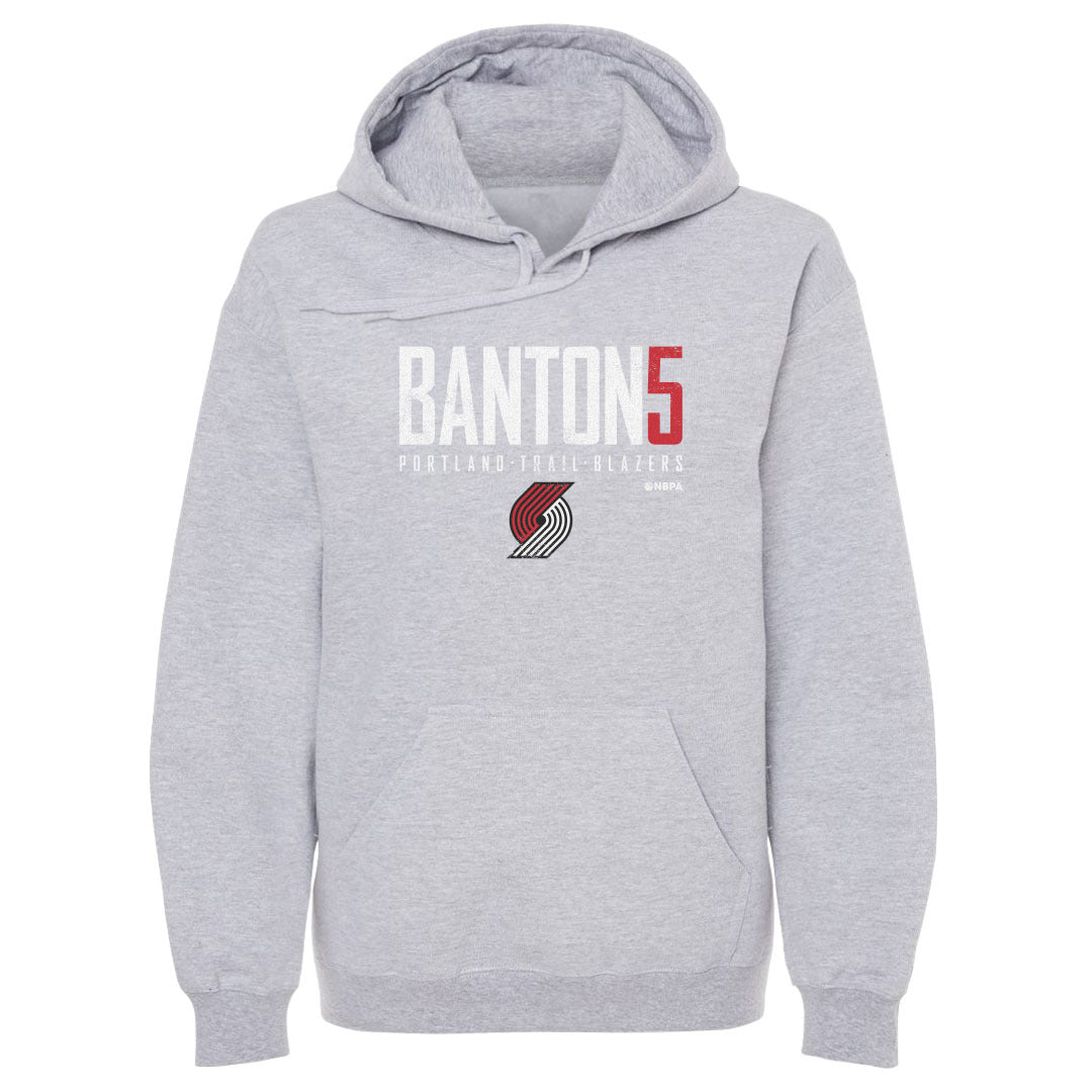 Dalano Banton Portland Trail Blazers Elite Hoodie