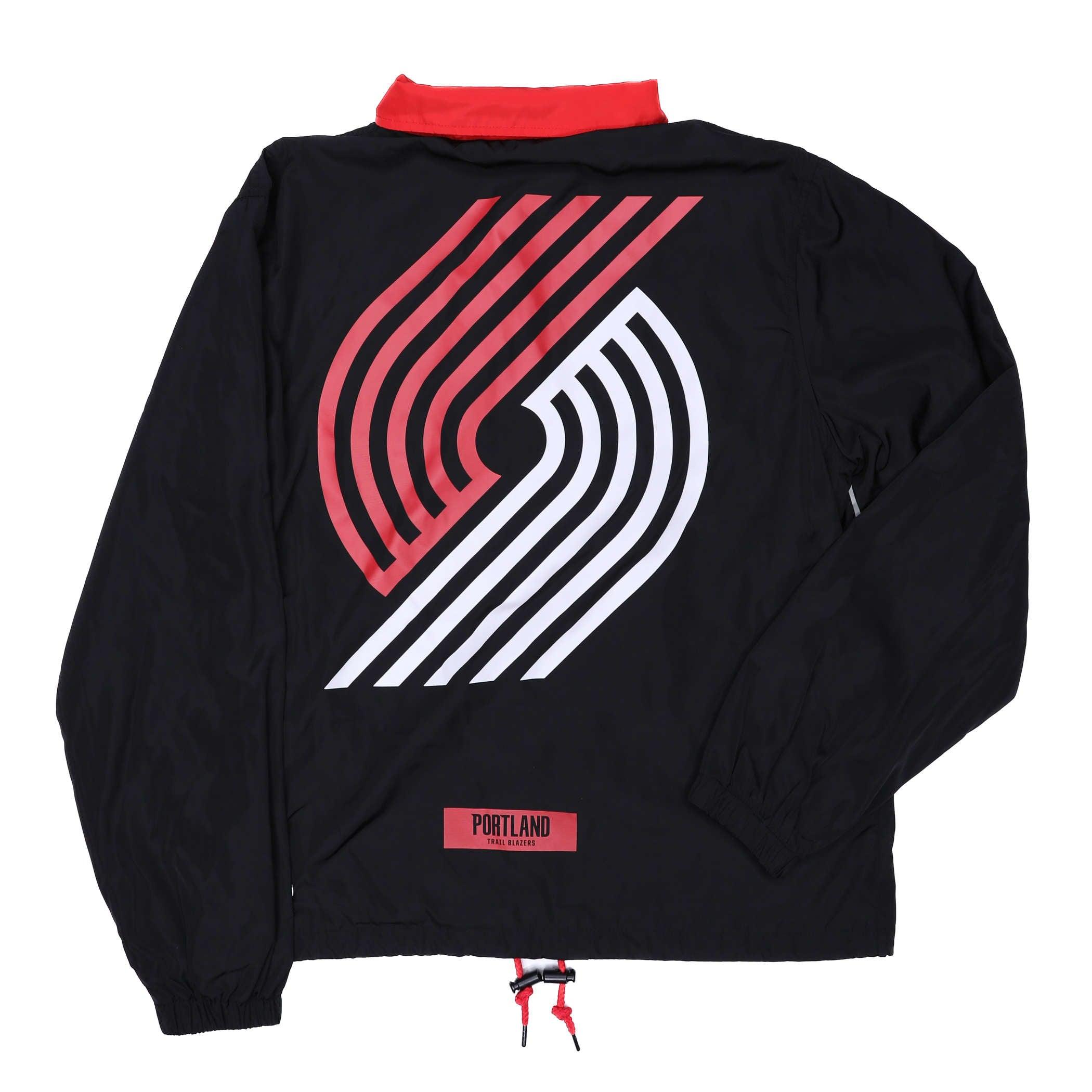 Wild Collective Black Pinwheel Coaches Jacket