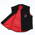 Wild Collective Black Quilted Vest