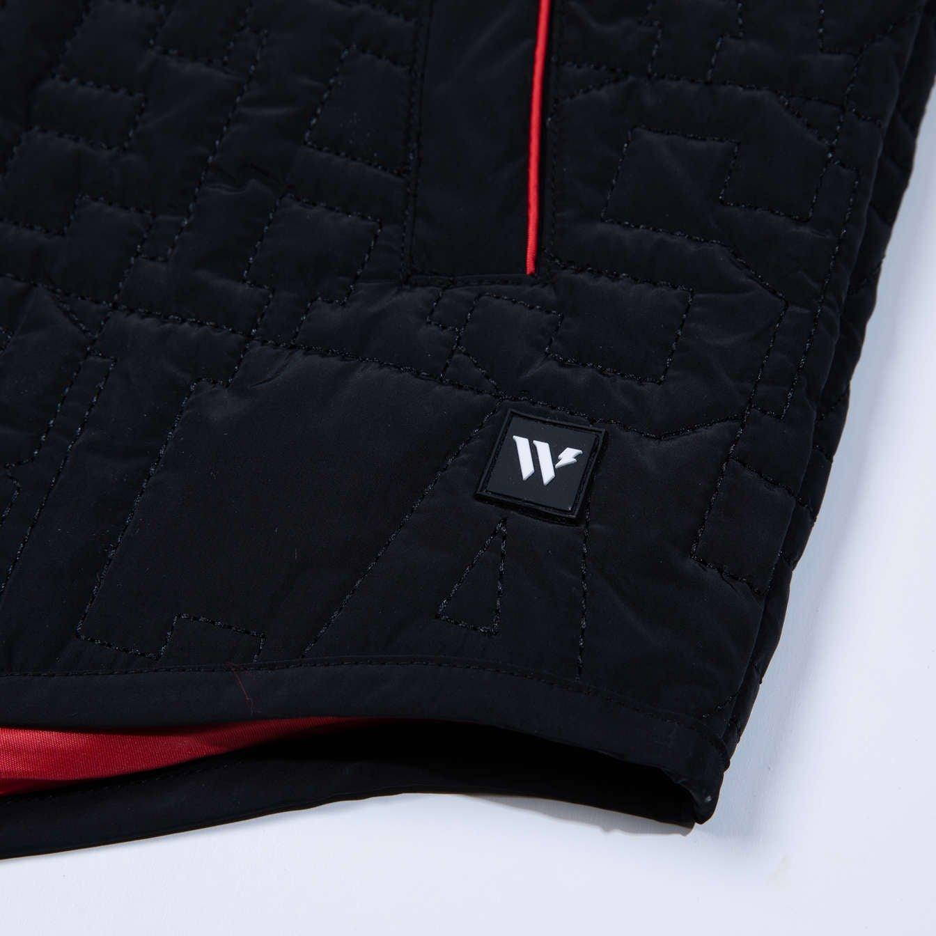 Wild Collective Black Quilted Vest