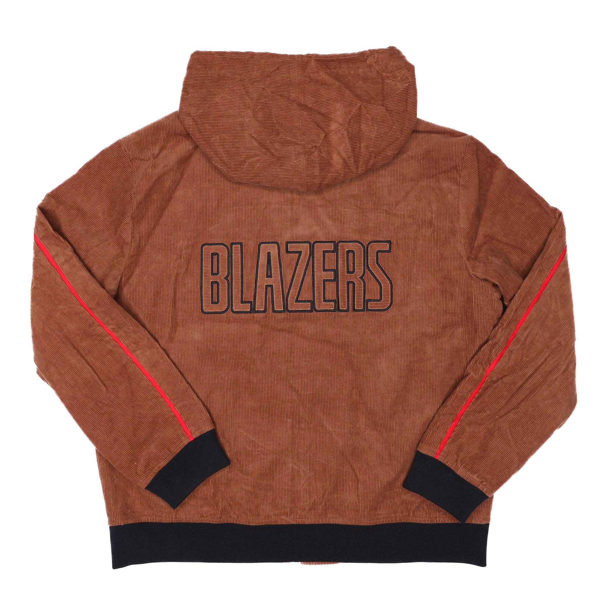 Wild Collective Brown Corduroy Hoodie
