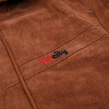 Wild Collective Brown Corduroy Hoodie