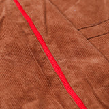 Wild Collective Brown Corduroy Hoodie