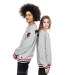 Wild Collective Gray Quilted Bomber Jacket