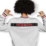 Wild Collective Gray Quilted Bomber Jacket