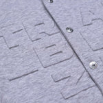 Wild Collective Gray Quilted Bomber Jacket