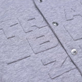 Wild Collective Gray Quilted Bomber Jacket