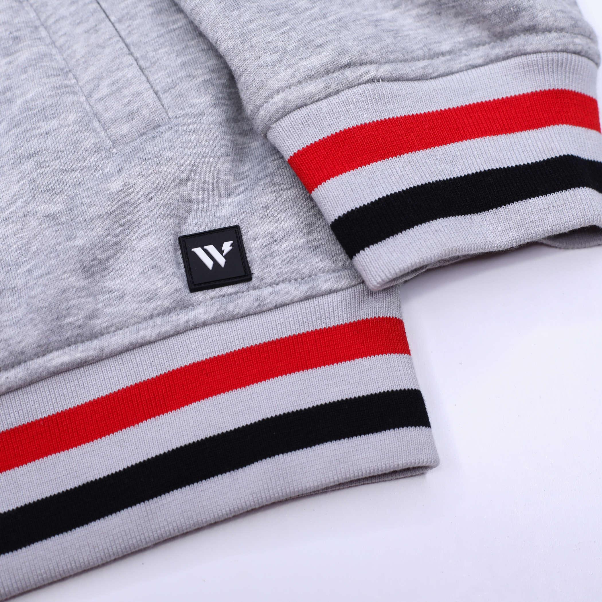 Wild Collective Gray Quilted Bomber Jacket