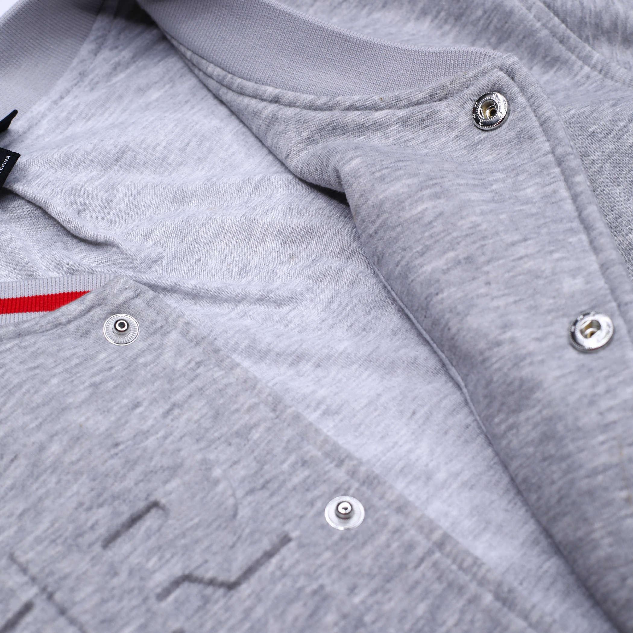 Wild Collective Gray Quilted Bomber Jacket