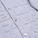 Wild Collective Gray Quilted Bomber Jacket
