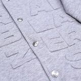Wild Collective Gray Quilted Bomber Jacket