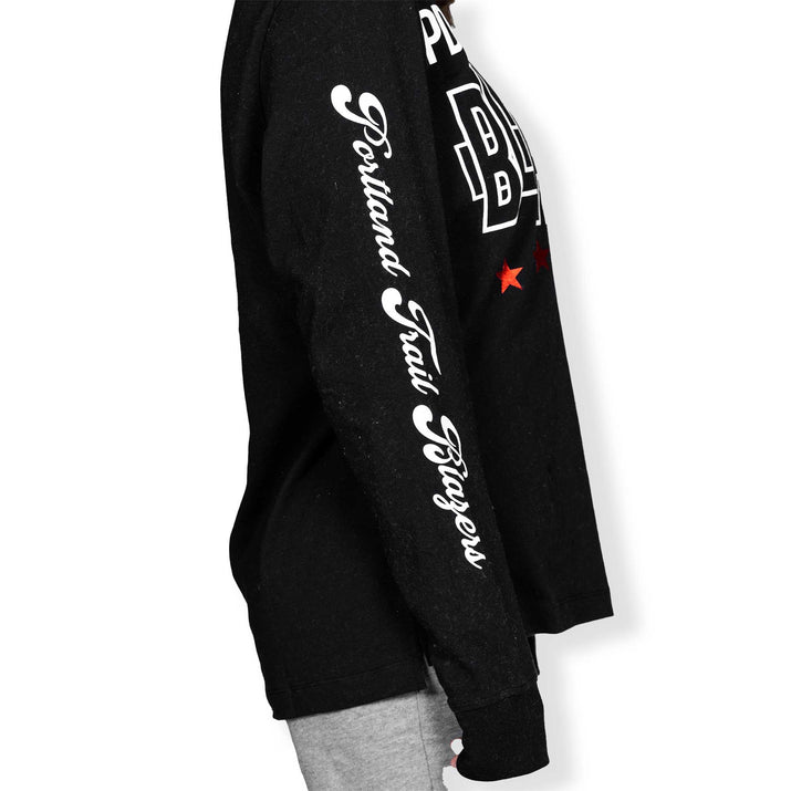 Wild Collective Long Sleeved Puff Foil Black T-Shirt