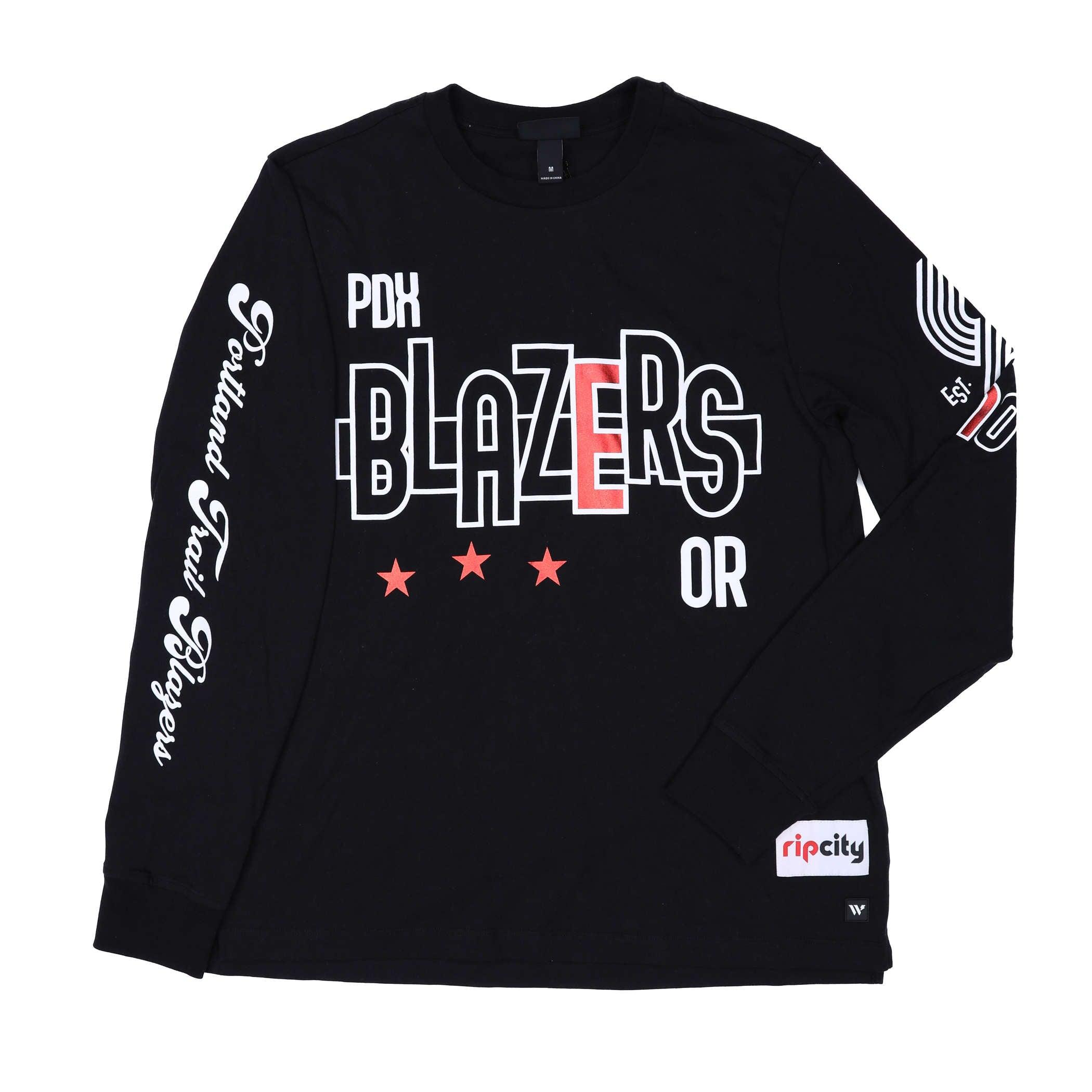 Wild Collective Long Sleeved Puff Foil Black T-Shirt