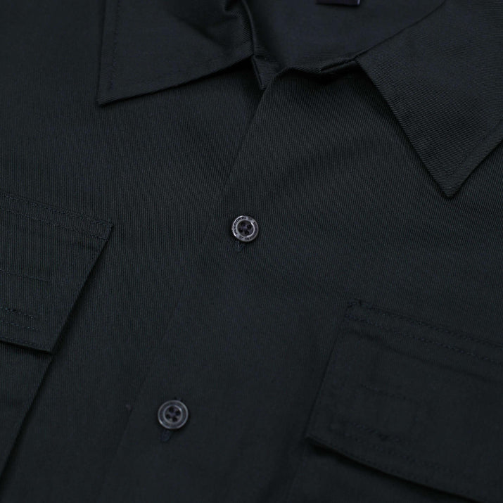 Wild Collective Pinwheel Dark Gray Utility Shirt
