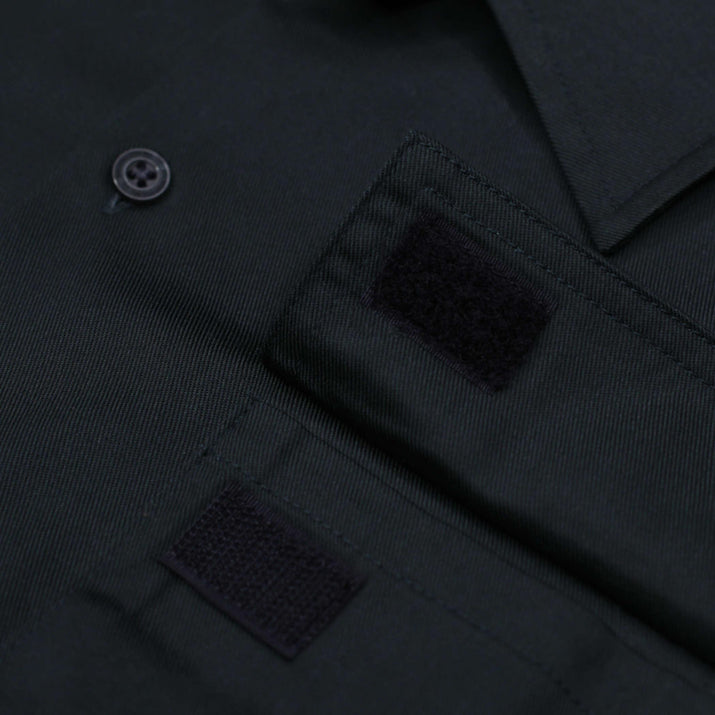 Wild Collective Pinwheel Dark Gray Utility Shirt