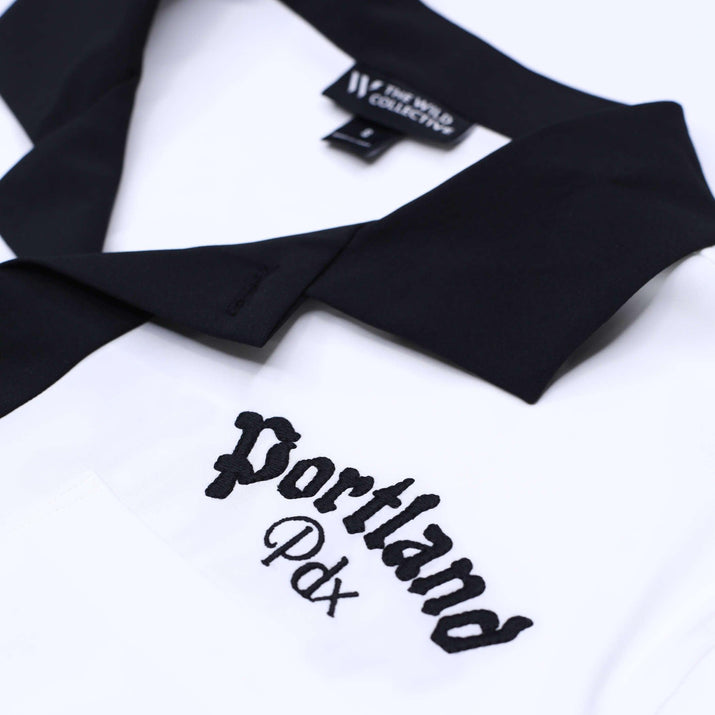Wild Collective White Bowling Shirt | Rip City Clothing