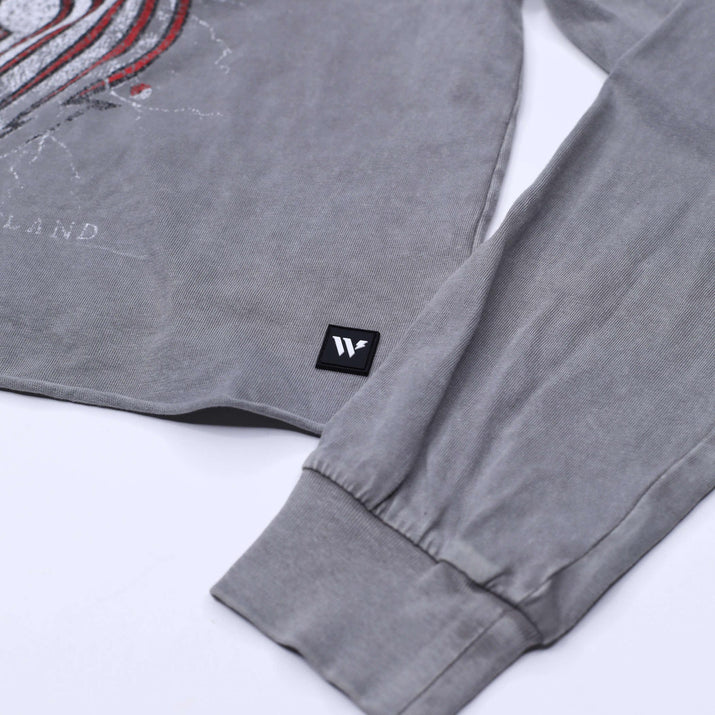 Wild Collective Women's Gray Rock Crop Top