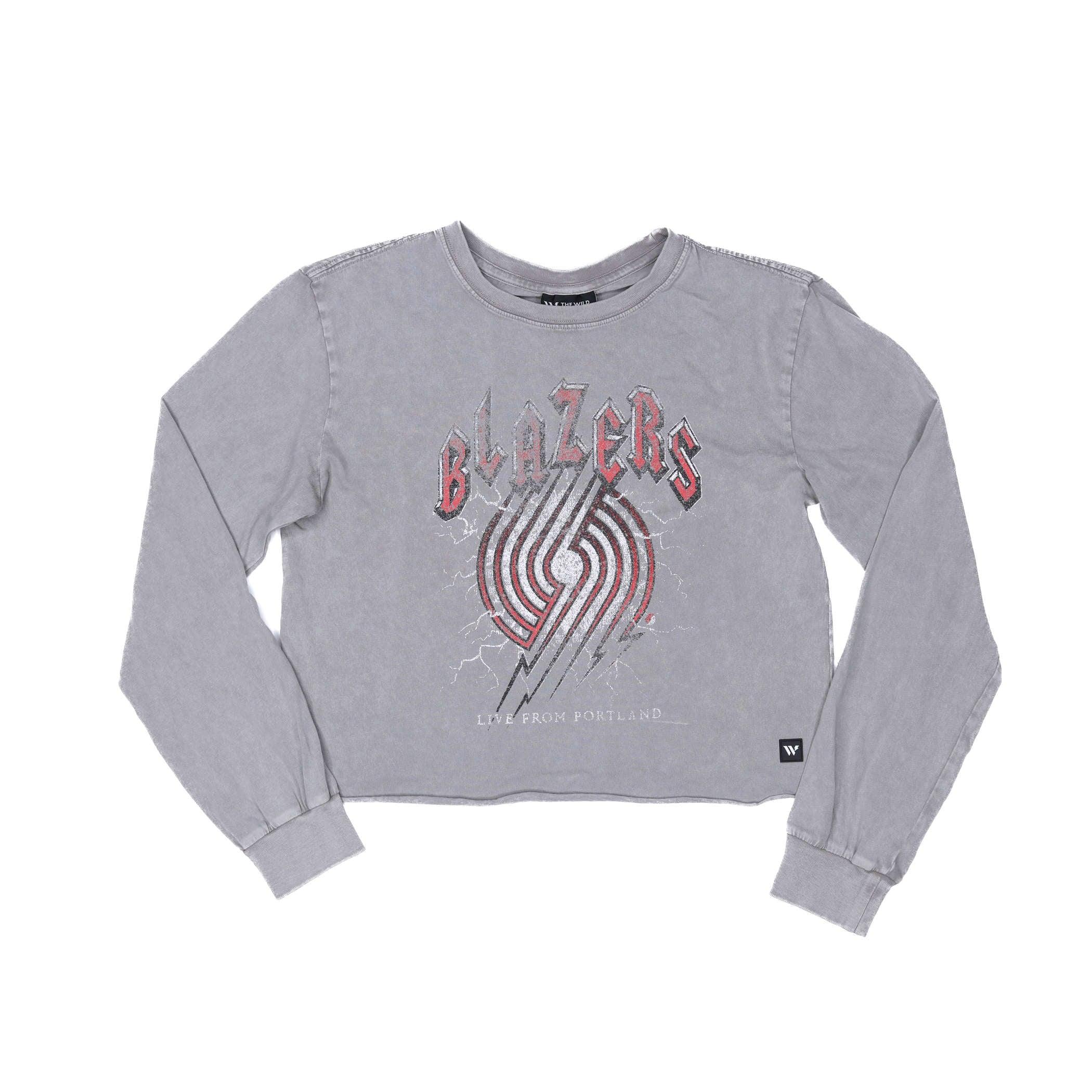 Wild Collective Women's Gray Rock Crop Top