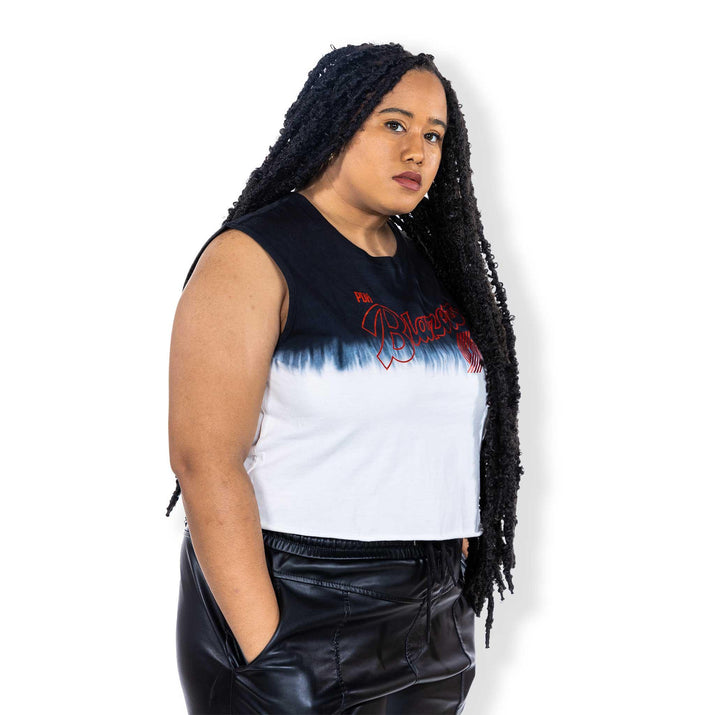 Wild Collective Women's Muscle Two Toned Tank Top