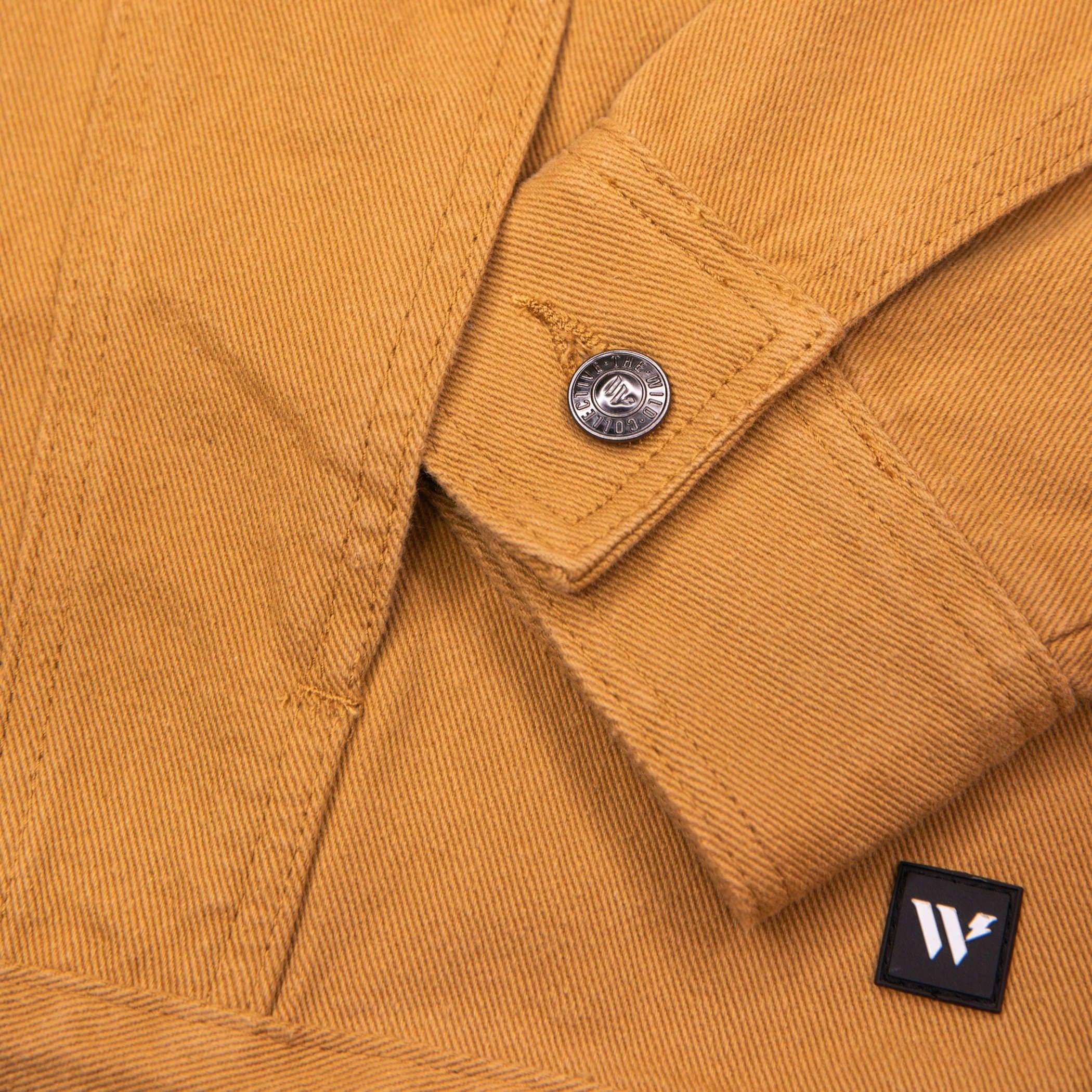 Wild Collective Women's Mustard Denim Jacket