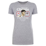 Donovan Clingan Portland Trail Blazers Cover Women's Crew Neck Tee