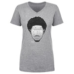 Scoot Henderson Portland Player Silhouette Women's V-Neck T-Shirt - Rip City Clothing