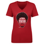 Scoot Henderson Portland Player Silhouette Women's V-Neck T-Shirt - Rip City Clothing