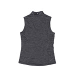 Women's Autumn Black Vest Jacket