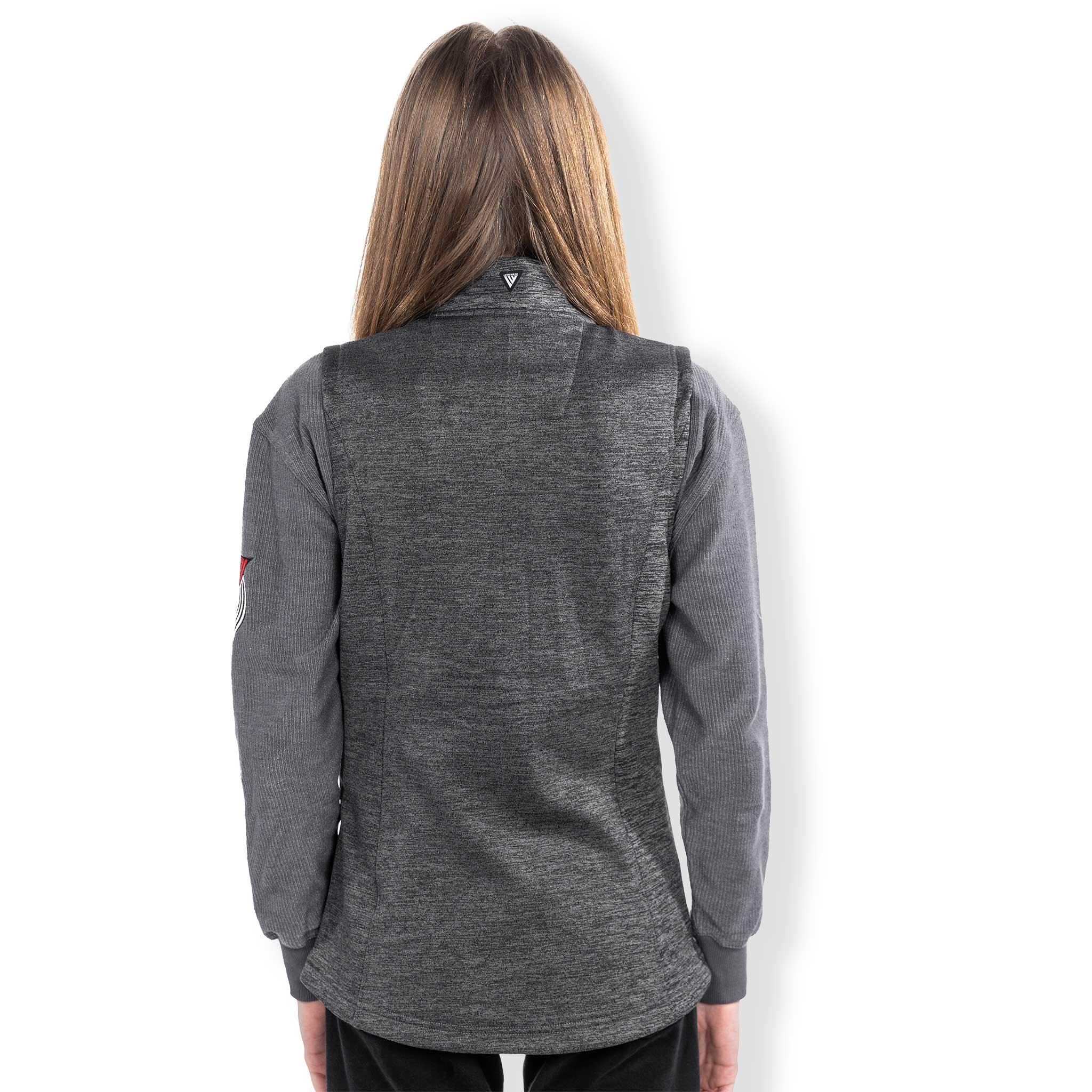 Women's Autumn Black Vest Jacket