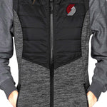 Women's Autumn Black Vest Jacket
