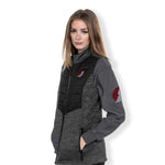 Women's Autumn Black Vest Jacket