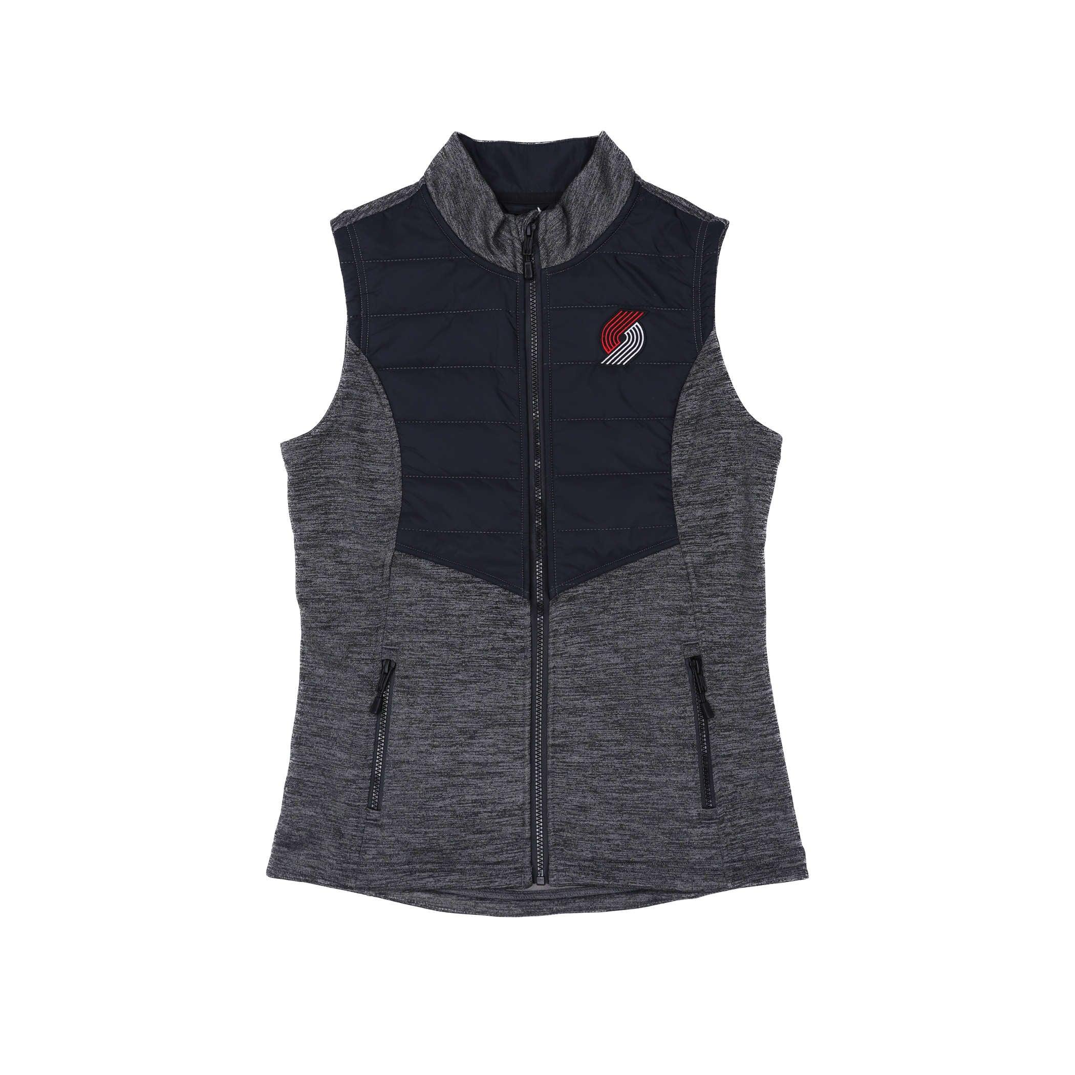Women's Autumn Black Vest Jacket