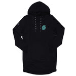 Women's Black Cover Hoodie Dress