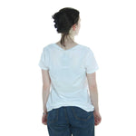 Women's City Pride White V-Neck T-shirt